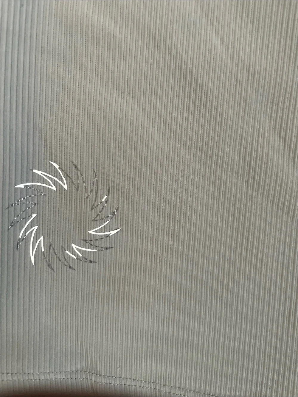 Men Size Medium UVU Half Tight 2.0 Gray Running Shorts